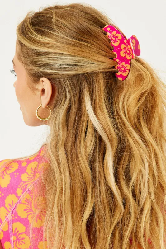 Emi Jay Big Effing Claw Hair Clip - Hibiscus Honey sold by Frankie's Bikinis