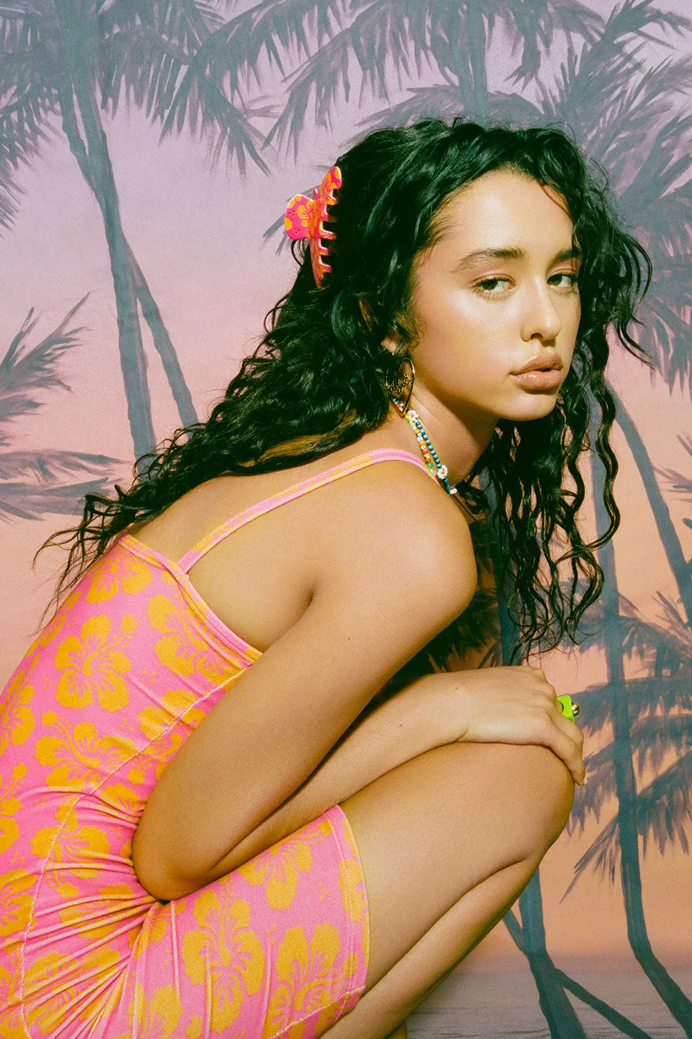 Emi Jay Big Effing Claw Hair Clip - Hibiscus Honey sold by Frankie's Bikinis product image thumbnail 5