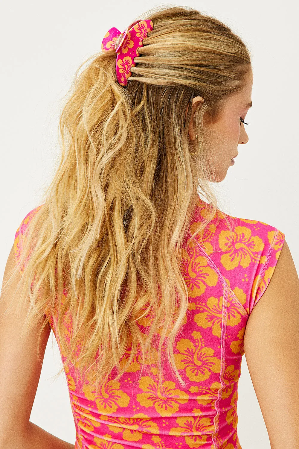 Emi Jay Big Effing Claw Hair Clip - Hibiscus Honey sold by Frankie's Bikinis product image thumbnail 2