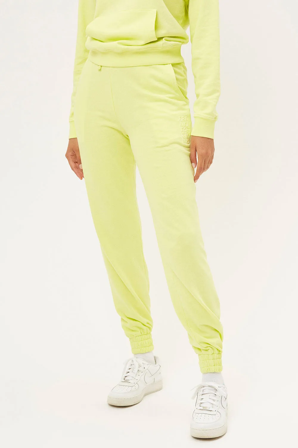 Frank Oversized Sweatpants - Lemonade sold by Frankie's Bikinis product image thumbnail 4