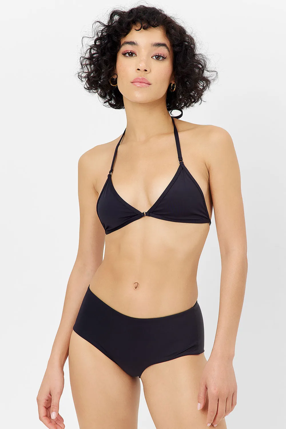 Ivy Triangle Bikini Top - Black sold by Frankie's Bikinis product image thumbnail 4