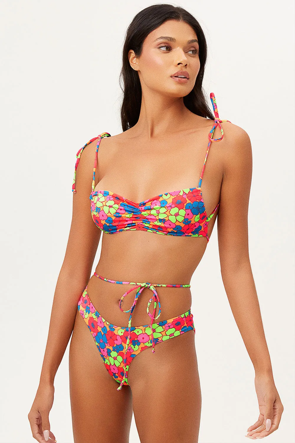 Foxy Cheeky Bikini Bottom - Groovy sold by Frankie's Bikinis product image thumbnail 2