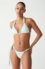 Kealy Shine Cheeky Bikini Bottom - Pistachio sold by Frankie's Bikinis