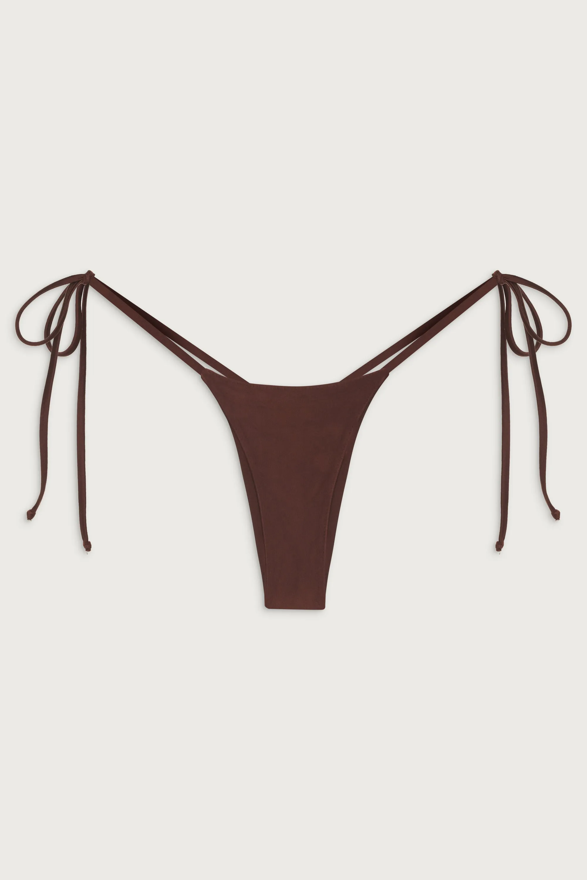 Divine Tie Side Skimpy Bikini Bottom - Cinnamon sold by Frankie's Bikinis product image thumbnail 2