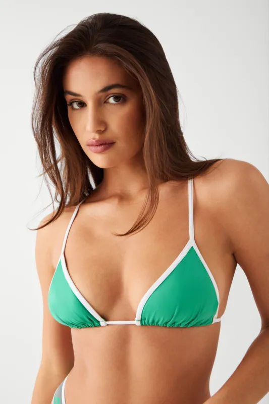 Lumia Triangle Bralette Bikini Top - Jelly Bean sold by Frankie's Bikinis