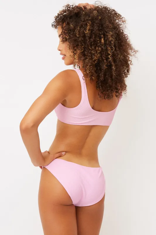 Shea Hipster Bikini Bottom - Love Pink sold by Frankie's Bikinis