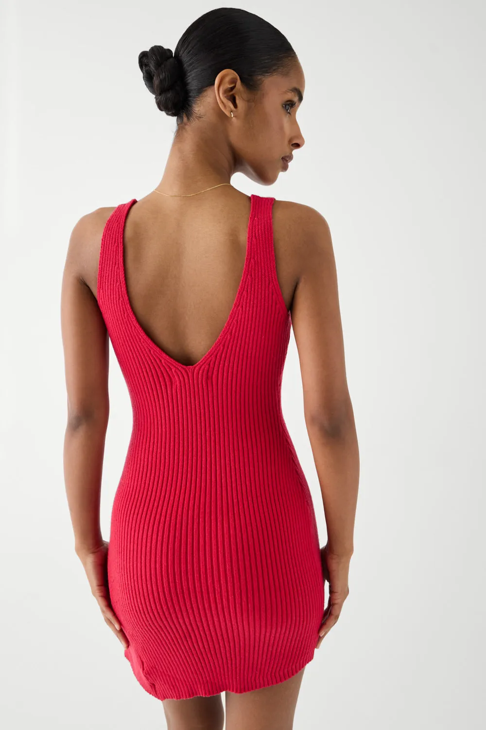 Lady Cloud Knit Mini Dress - Burning Love sold by Frankie's Bikinis product image thumbnail 2