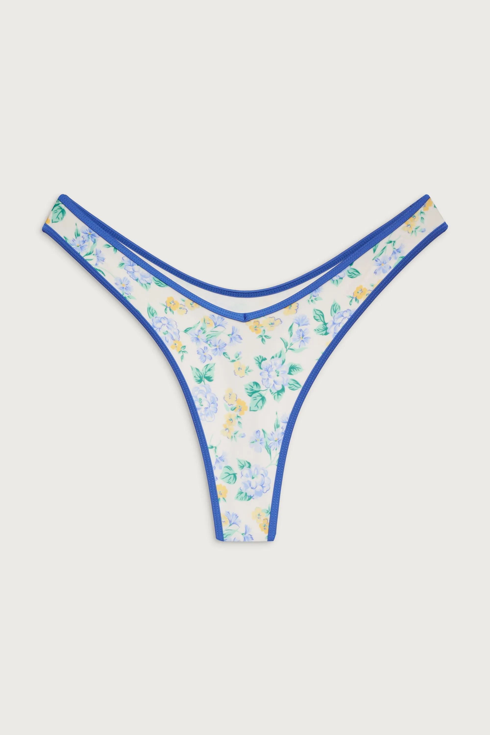 Brittany Shine Micro Bikini Bottom - Coastal Floral sold by Frankie's Bikinis product image thumbnail 2