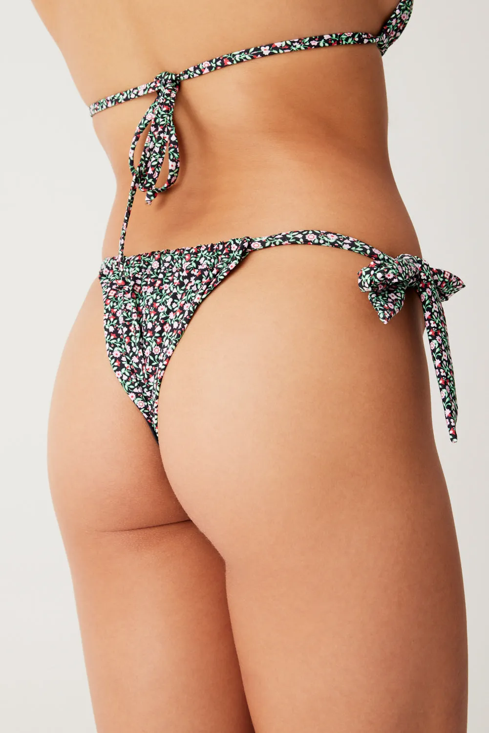 Kealy Tie Side Cheeky Bikini Bottom - Summer Nights sold by Frankie's Bikinis product image thumbnail 5