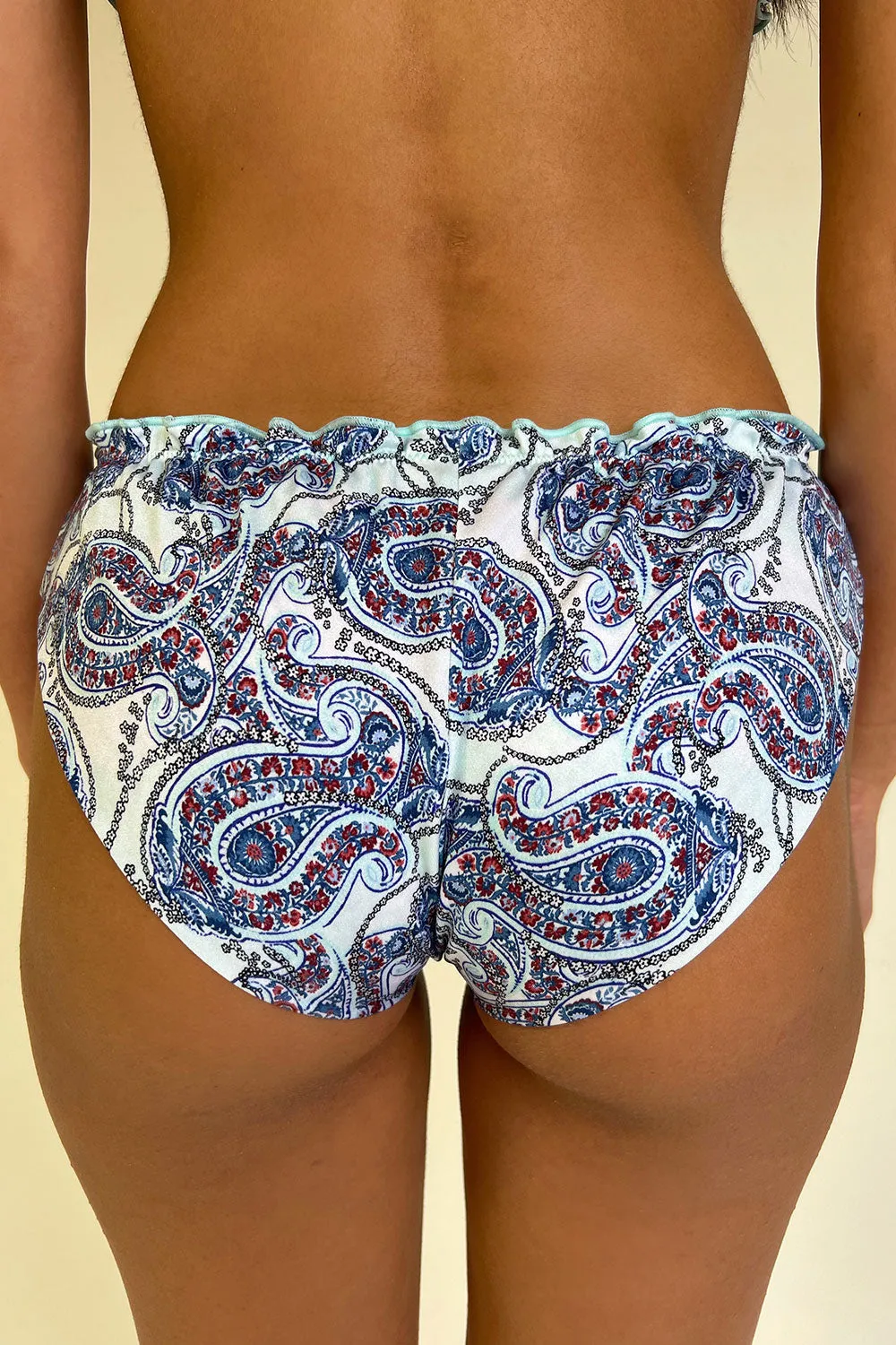 Maria Shine Full Coverage Bottom - Paradiso Paisley sold by Frankie's Bikinis product image thumbnail 3