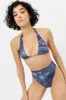 Anne Full Coverage Bikini Bottom - Blue Jean sold by Frankie's Bikinis