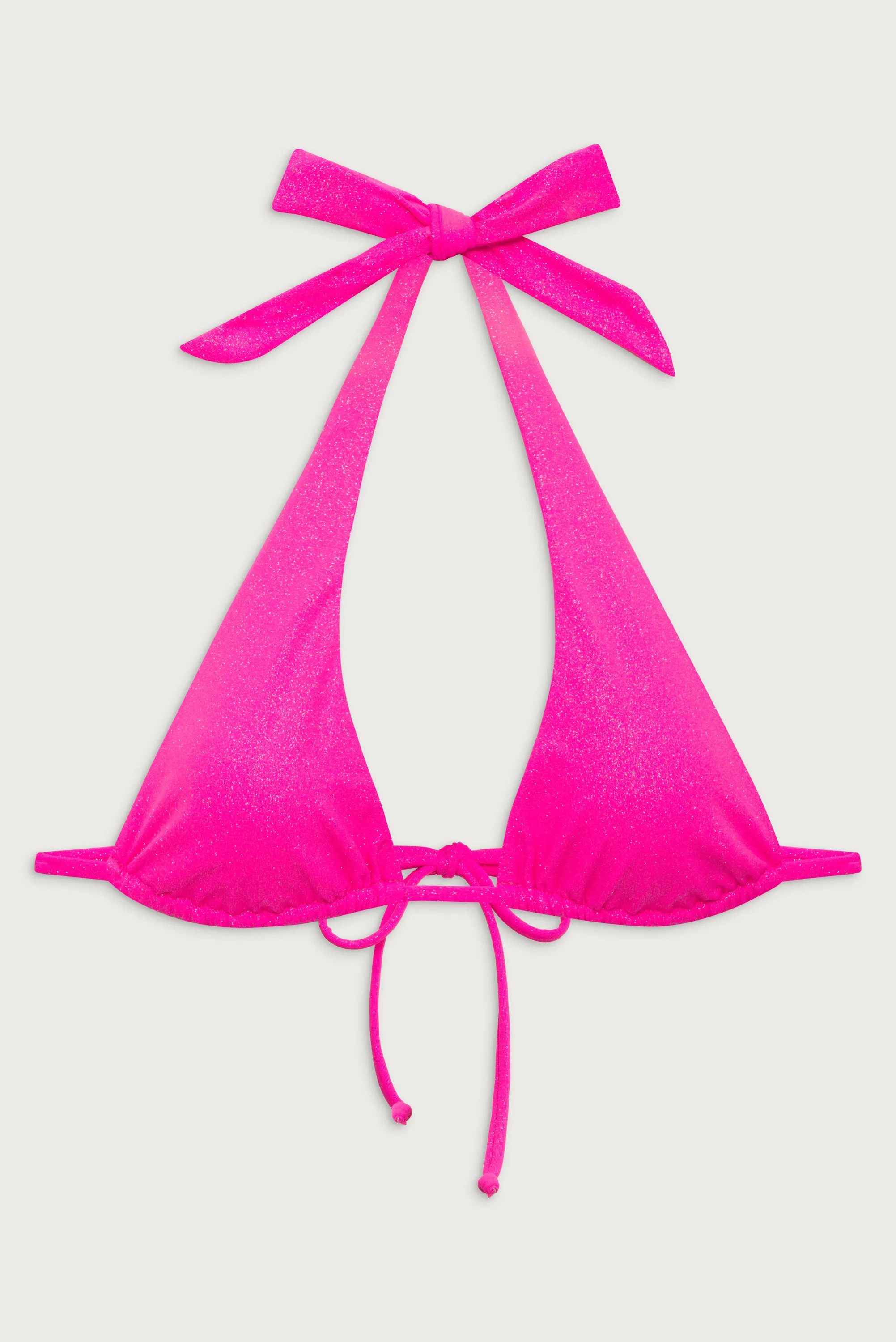 Diana Glitter Halter Bikini Top - Cosmos sold by Frankie's Bikinis product image thumbnail 2