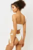 Bella Cheeky Bikini Bottom - White sold by Frankie's Bikinis