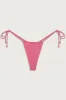 Tia Skimpy Bikini Bottom - Ladybug Gingham sold by Frankie's Bikinis