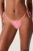 Tia Skimpy Bikini Bottom - Ladybug Gingham sold by Frankie's Bikinis