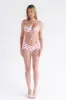x SYDNEY SWEENEY Missy Cheeky Bikini Bottom - Cherry Bomb sold by Frankie's Bikinis