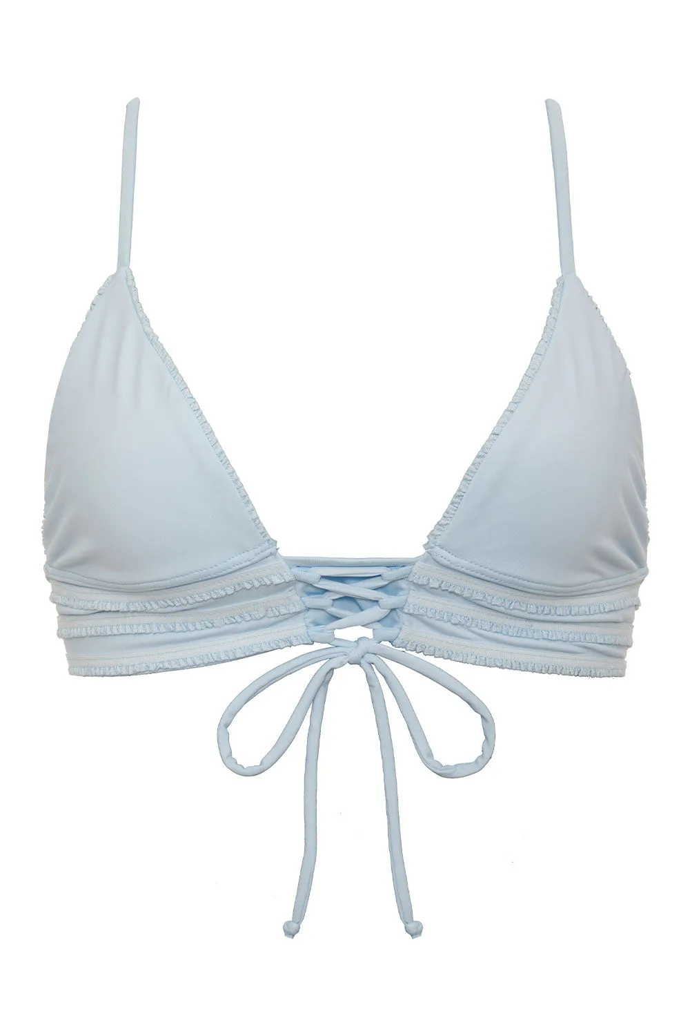 Cora Ruffle Bikini Top - New Moon sold by Frankie's Bikinis product image thumbnail 4