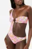 Seraphina Floral One Piece Swimsuit - Sweet Pea sold by Frankie's Bikinis