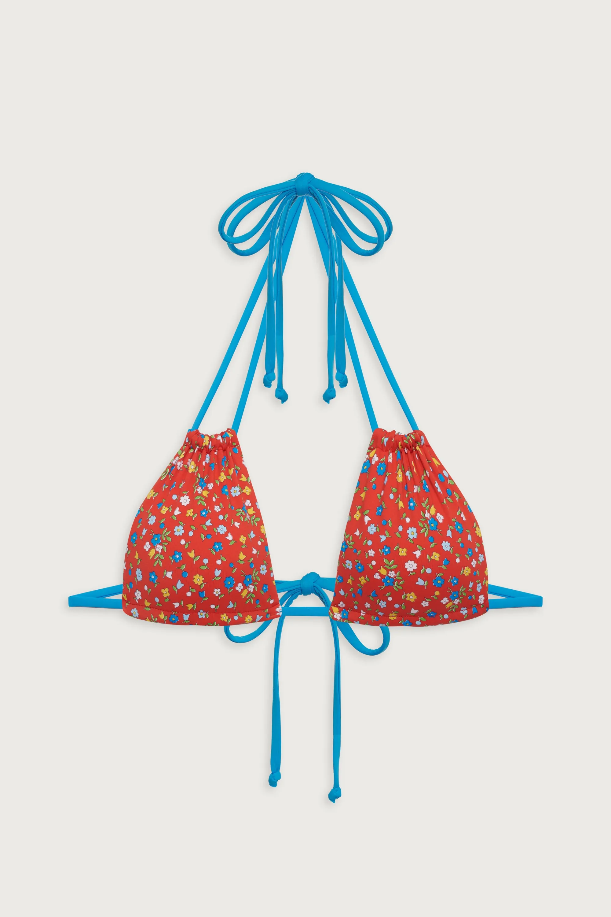 Florabelle Triangle Bikini Top - Seaside Farm sold by Frankie's Bikinis product image thumbnail 2