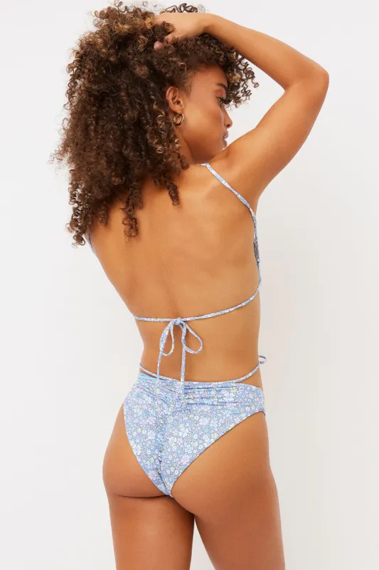 Foxy Cheeky Bikini Bottom - Springtime sold by Frankie's Bikinis