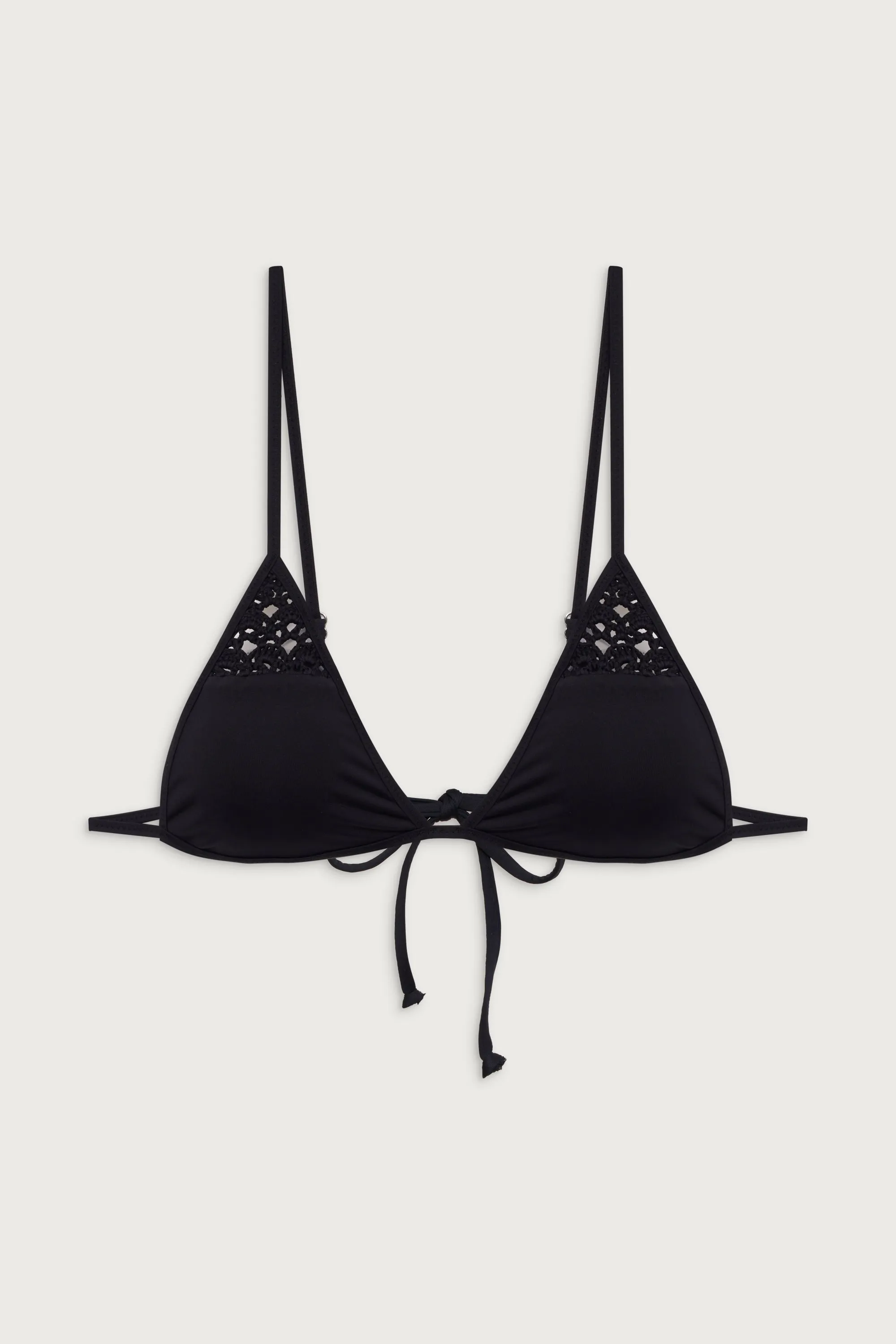 Tanner Triangle Bikini Top - Black sold by Frankie's Bikinis product image thumbnail 2