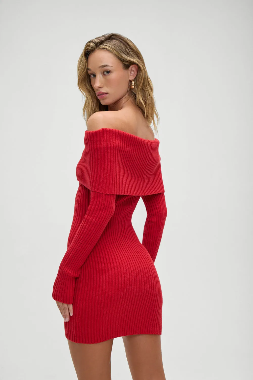 Midnight Knit Dress - Heartstrings sold by Frankie's Bikinis product image thumbnail 4