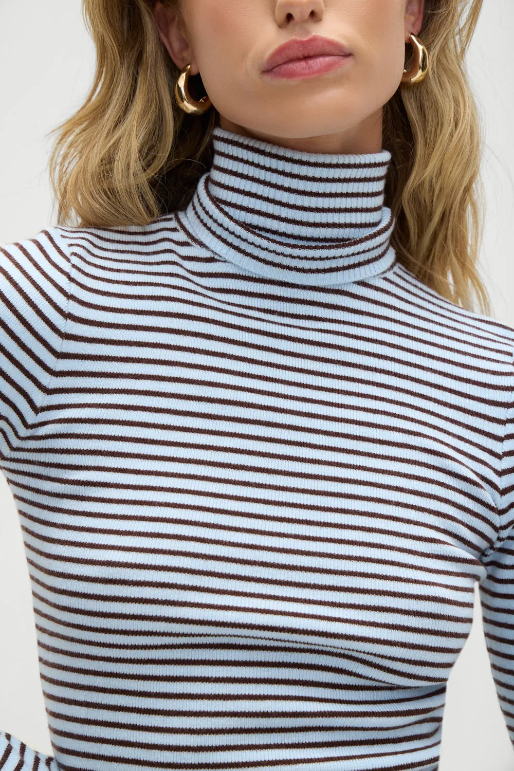 Tucker Knit Sweater - Montauk Stripe sold by Frankie's Bikinis product image thumbnail 5