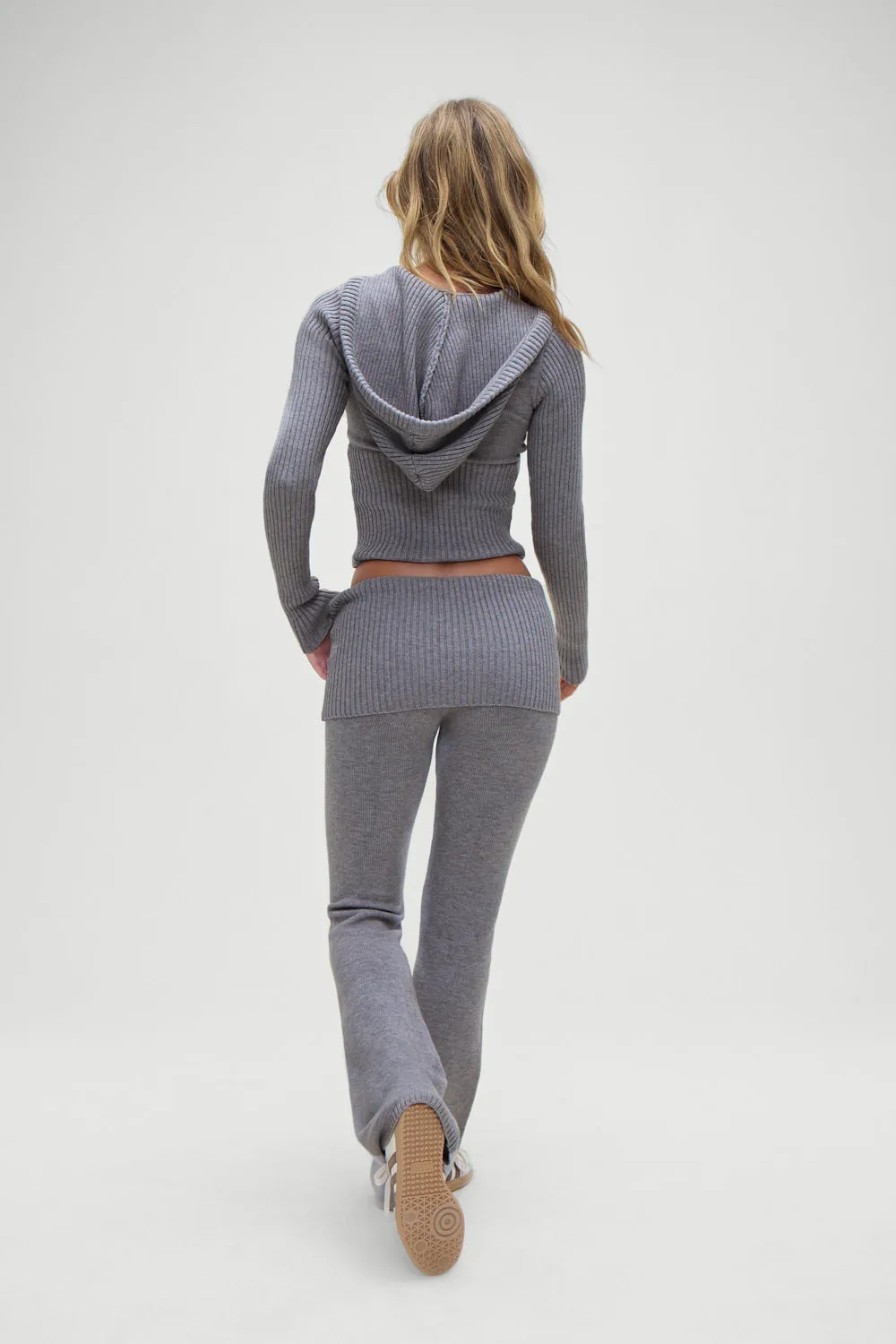 Heritage Zip Up Hoodie - Rain Cloud sold by Frankie's Bikinis product image thumbnail 4