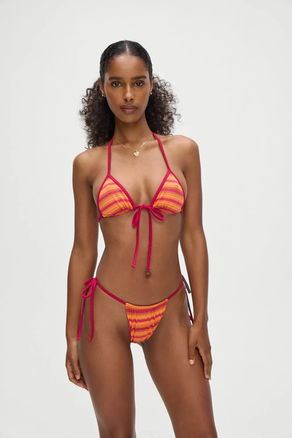 Tia Skimpy String Bikini Bottom - Harvest Moon sold by Frankie's Bikinis product image thumbnail 2