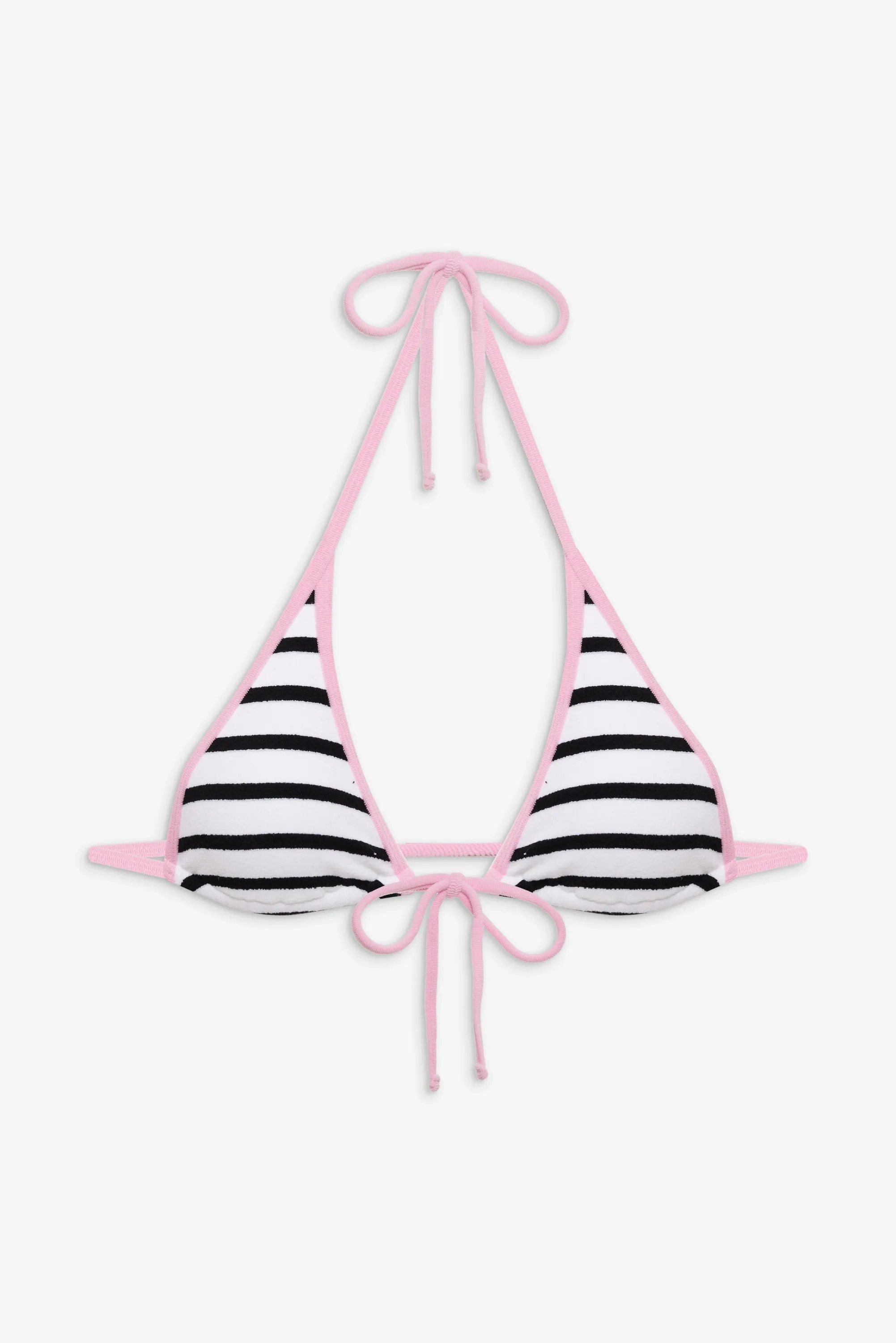 Paradise Micro Halter Bikini Top - Vintage Stripe sold by Frankie's Bikinis product image thumbnail 3