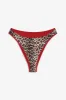 Beck High Waist Bikini Bottom - Cheetah sold by Frankie's Bikinis