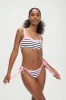 Cruze String Bikini Bottom - Vintage Stripe sold by Frankie's Bikinis