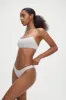 Dove Bikini Bottom - Heather Grey sold by Frankie's Bikinis
