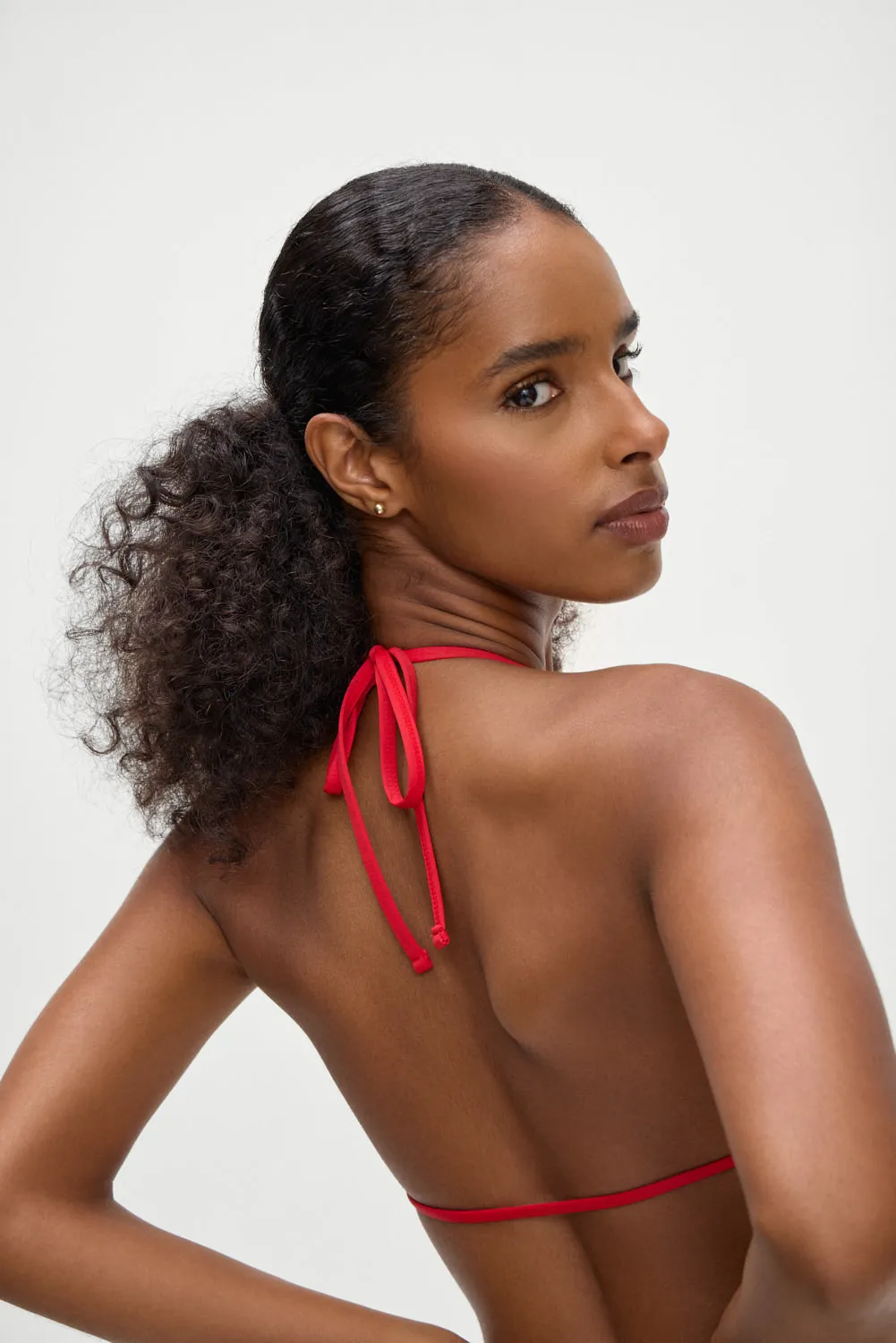 Paradise Micro Halter Bikini Top - Cheetah sold by Frankie's Bikinis product image thumbnail 5