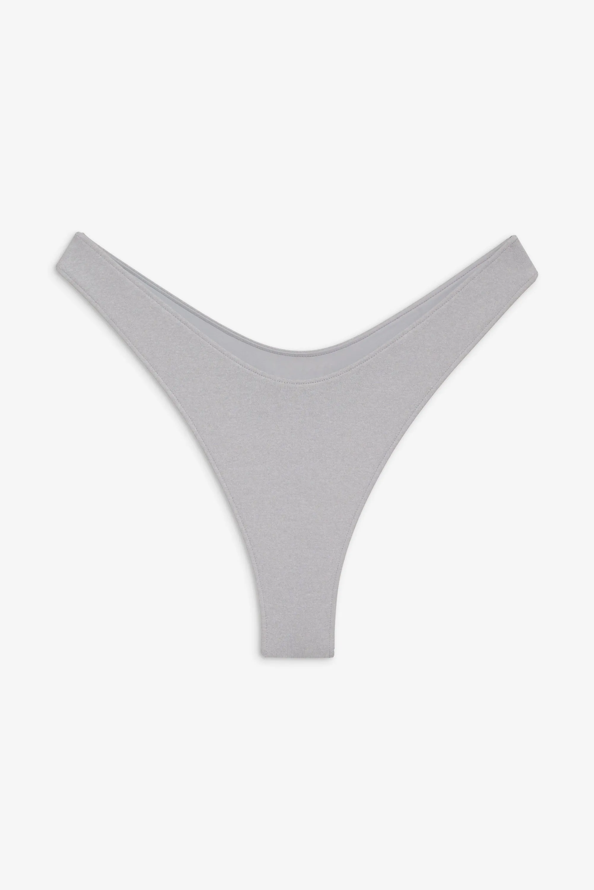 Full Moon Micro Bikini Bottom - Heather Grey sold by Frankie's Bikinis product image thumbnail 3