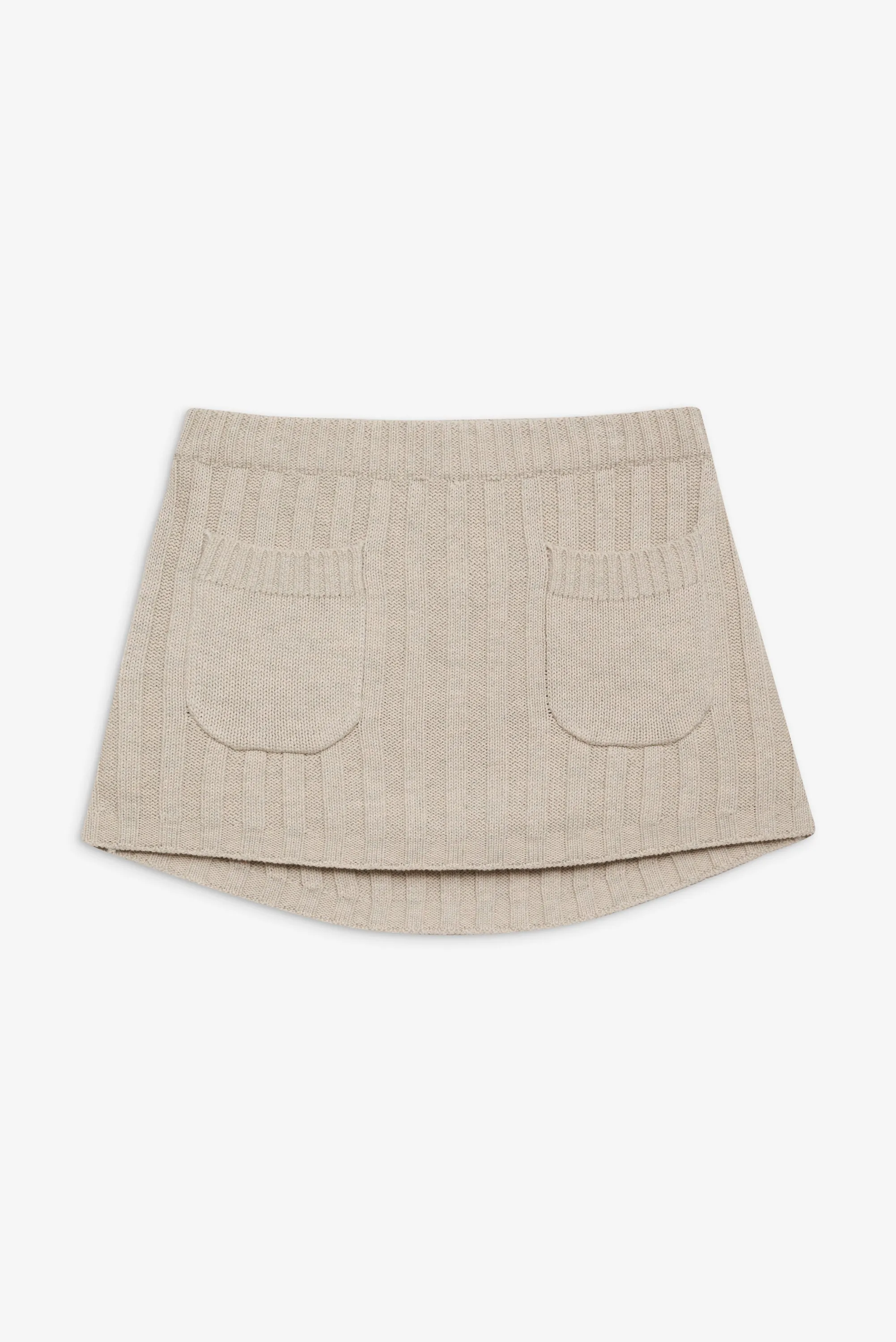 Ashton Knit Mini Skort - Cream sold by Frankie's Bikinis product image thumbnail 3