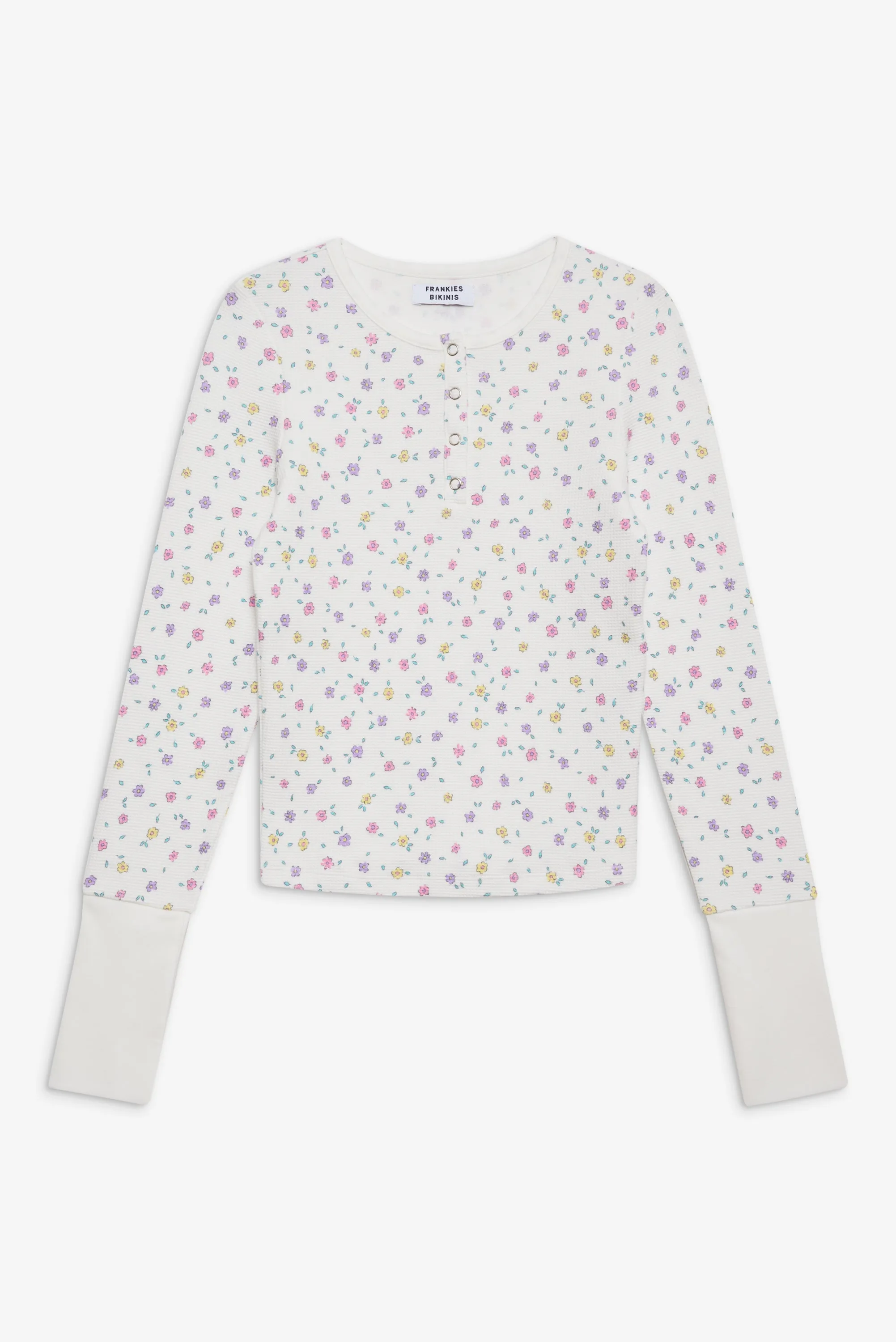 Nate Long Sleeve Thermal Shirt - Picnic Blanket sold by Frankie's Bikinis product image thumbnail 3