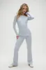 Blair Cotton Pants - Heather Grey sold by Frankie's Bikinis