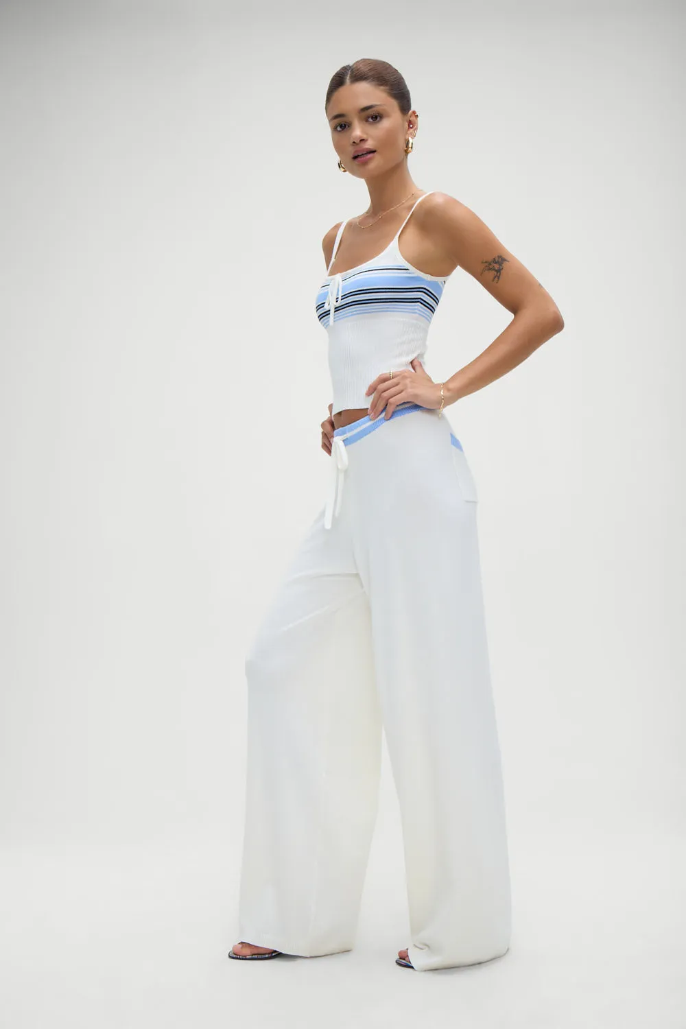 Barrymore Knit Pants - Hampton Stripe sold by Frankie's Bikinis product image thumbnail 2