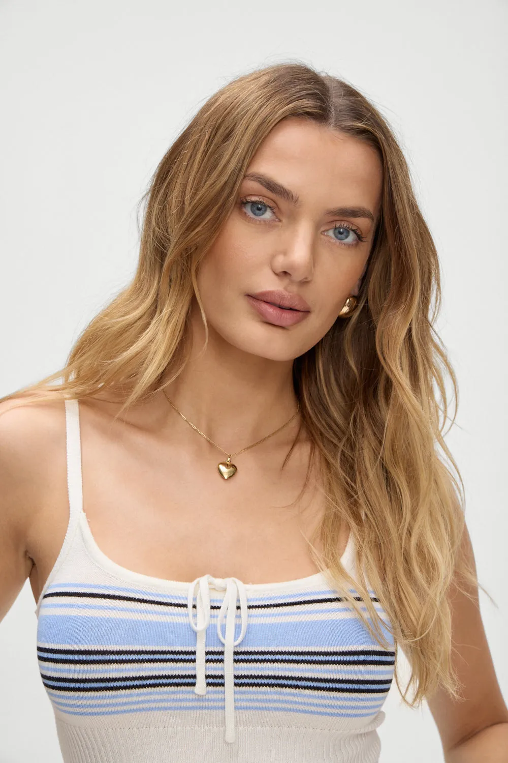 Barrymore Knit Tank Top - Hampton Stripe sold by Frankie's Bikinis product image thumbnail 4