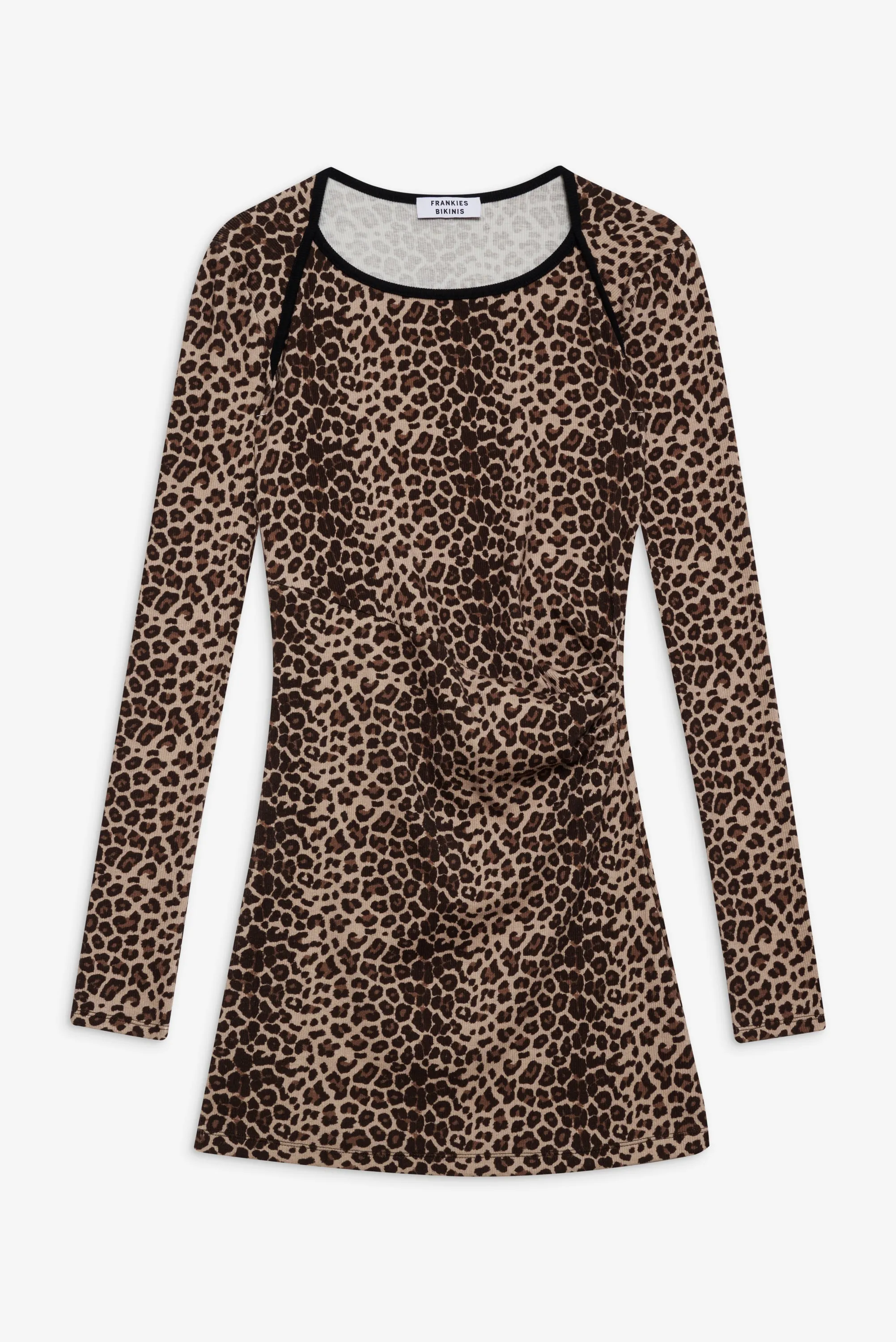 Chelsea Long Sleeve Mini Dress - Cheetah sold by Frankie's Bikinis product image thumbnail 3