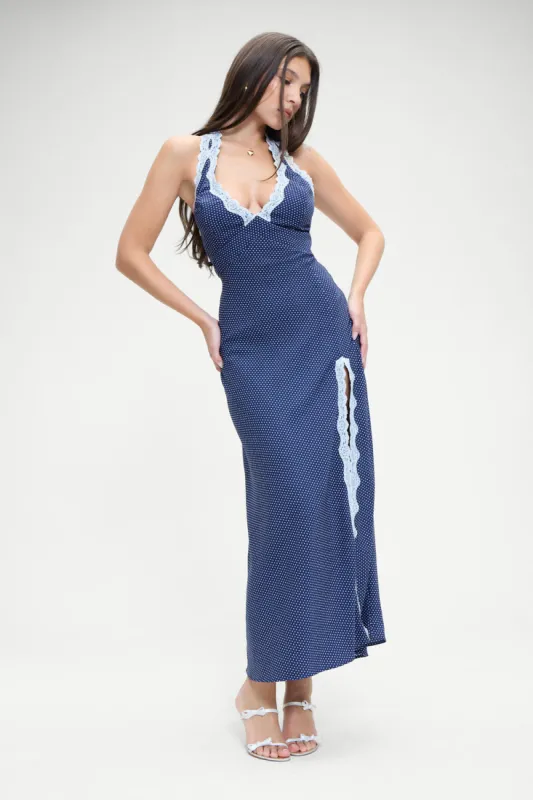 Madeleine Polka Dot Maxi Dress - Dotty sold by Frankie's Bikinis