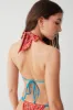 Kealy Triangle Halter Bikini Top - Seaside Farm sold by Frankie's Bikinis
