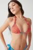 Kealy Triangle Halter Bikini Top - Seaside Farm sold by Frankie's Bikinis