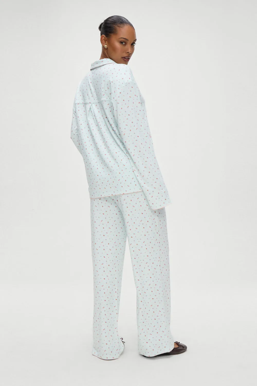 Rory Floral Sleep Pants - Malibu Meadow sold by Frankie's Bikinis