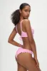 Jane Underwire Bikini Top - Pink Stripe sold by Frankie's Bikinis