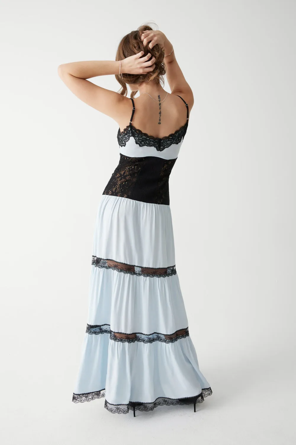 Vineyard Crochet Maxi Dress - Moonlight sold by Frankie's Bikinis product image thumbnail 5
