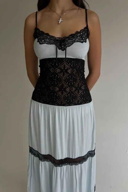 Vineyard Crochet Maxi Dress - Moonlight made by Frankie's Bikinis