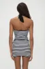 Dolly Knit Mini Dress - Jet Stripe sold by Frankie's Bikinis