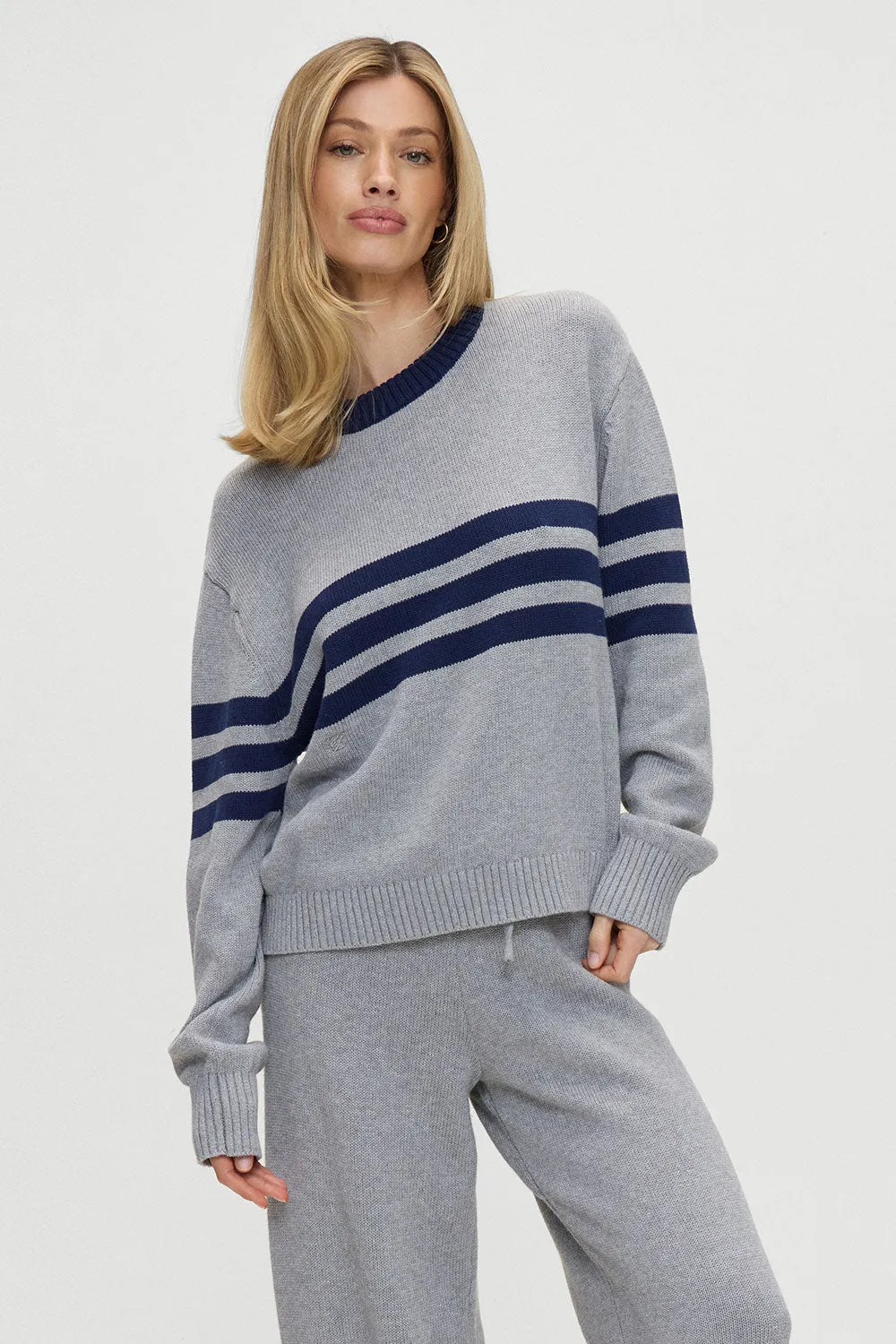 Kip Oversized Crewneck Sweater - Rain Cloud sold by Frankie's Bikinis